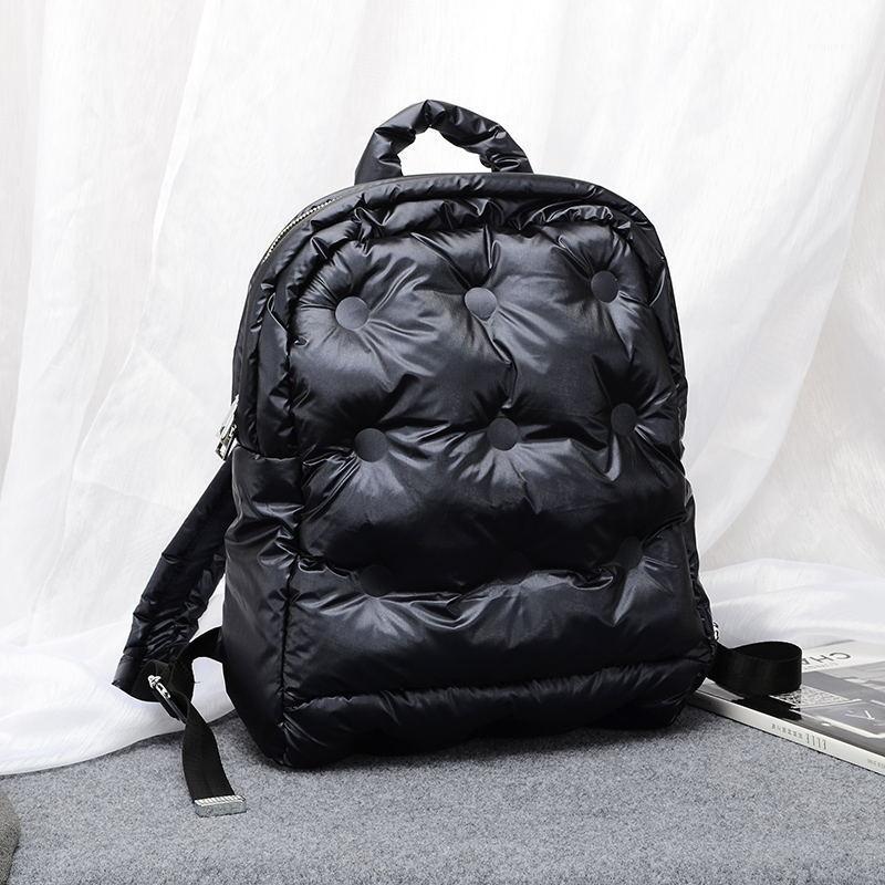 

2021 autumn and winter new Korean boom fashion jacket space cotton air bag Unisex Large Capacity waterproof business Backpack1