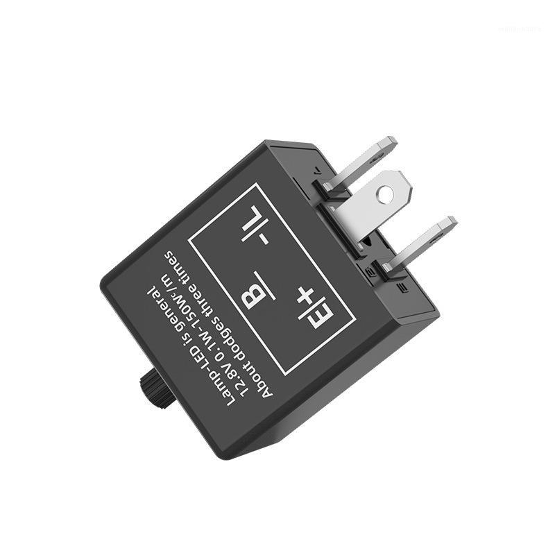 

12V 3 Pin Car Motorcycle Universal Adjustable LED Turn Signal Light Blinker Flasher Relay Turn Signal Blinker Indicator1