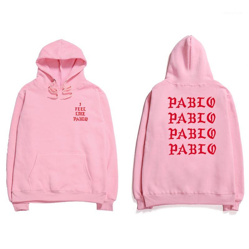 

19ss Hip Hop Hoodies Men I Feel Like Pablo Streetwear Hoodie Sweatshirts Letter Print Hoodie Club1