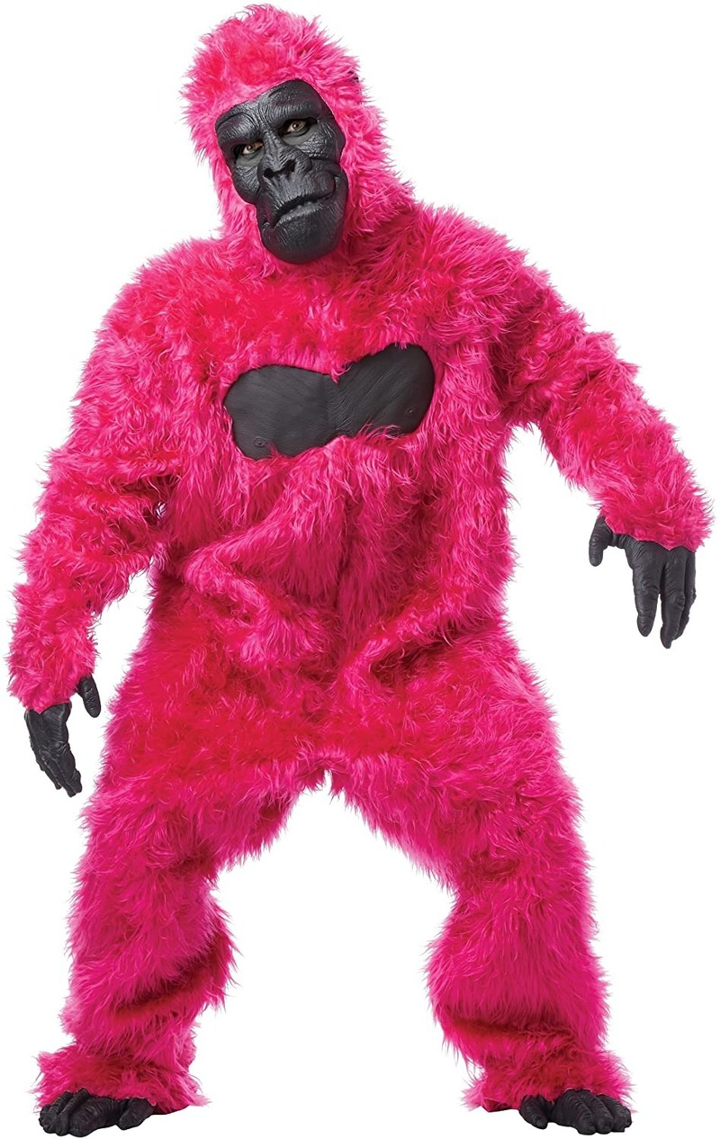 Costumes de mascotte Halloween Pâques adultes Male Gorilla Costume GRANDE PERFORMANCE Costume publicitaire