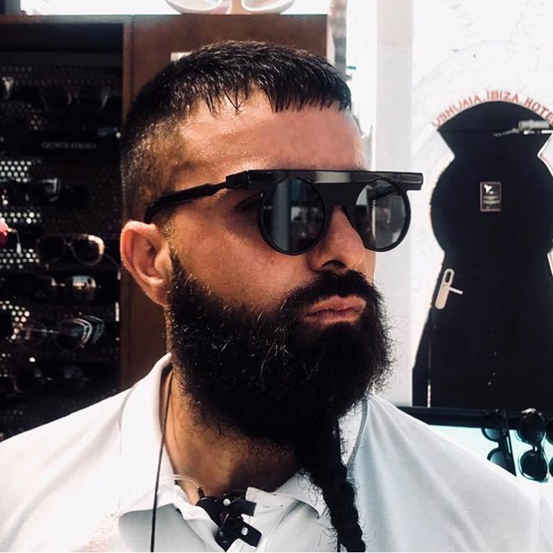 

2020 Fashion future concept BL0014 style modern Women sunglasses of vintage flat round brand design Sun Glasses sunglasses UV4001