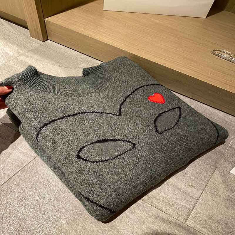

21AW Fashion Hot Women Sweater Stylist Casual Sweater Simple Stylist Hoodies Grace Coats Warm Female Fashion High Quality Top  Size, Gray