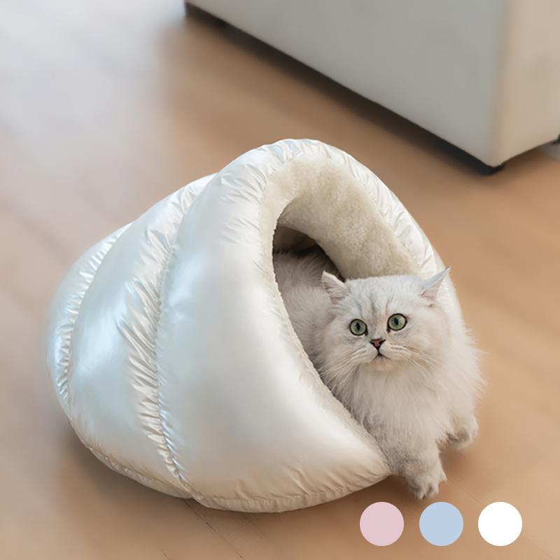 

Slipper Cat Bed Warm House For Puppy Kitten Soft Nest Sleeping Mat Cushion For Cats Pet Kennel Cave Sofa Sleeping Supplies
