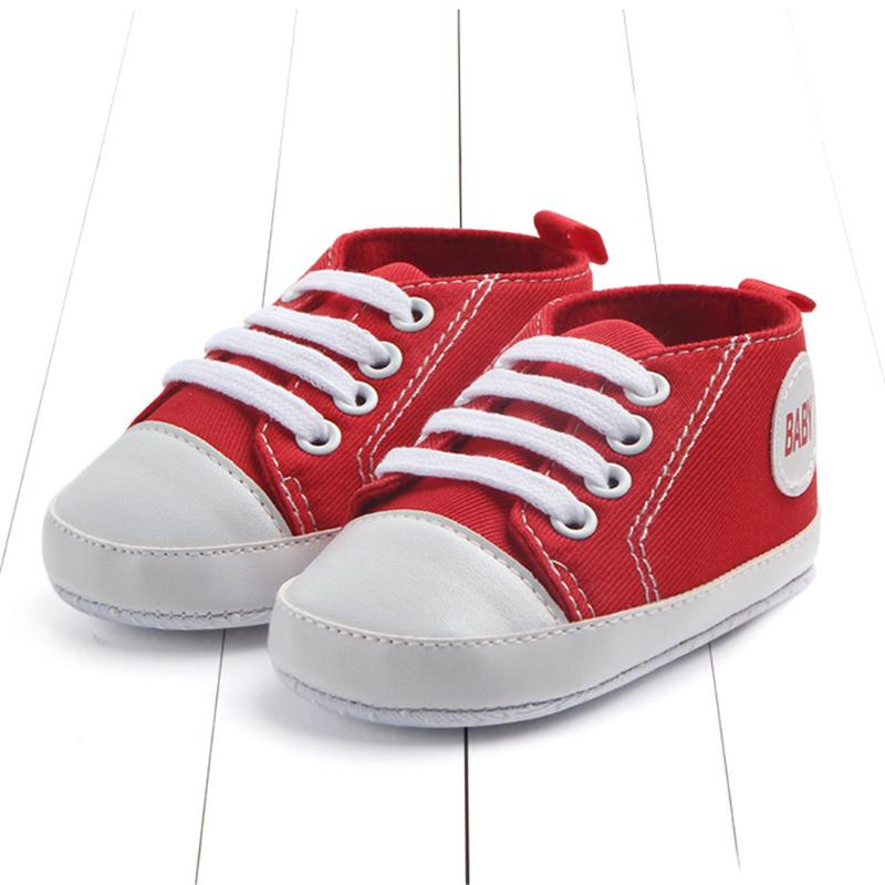

Cute Spring Autumn Canvas Flats Infant Baby Non-slip Shoes Toddler Girl First Walkers for Kids -12 Months, Black