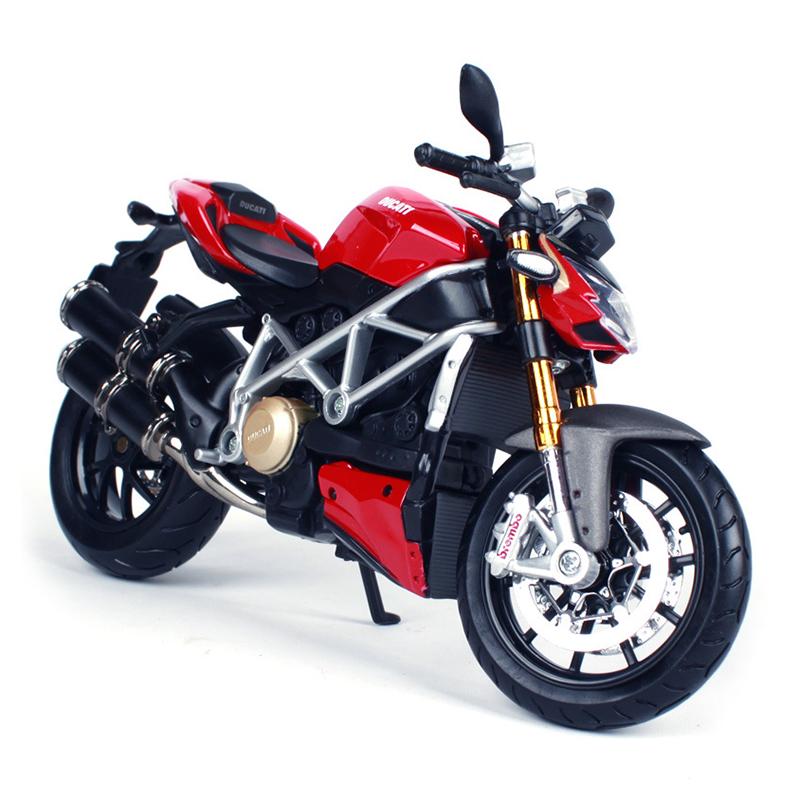 

European Simulation Alloy Motorcycle Maisto Mod Streetfighter Home Decoration Morden Kid Toys Boyfriend Birthday Gift
