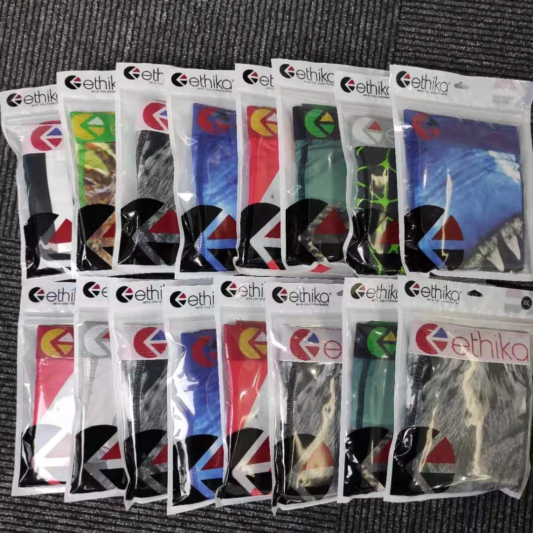 

Style promotion! Casual rock excise underwear fashion skateboard Street Sport boxer underwear hip hop Ethika dry goods quick delivery 45645, Random color