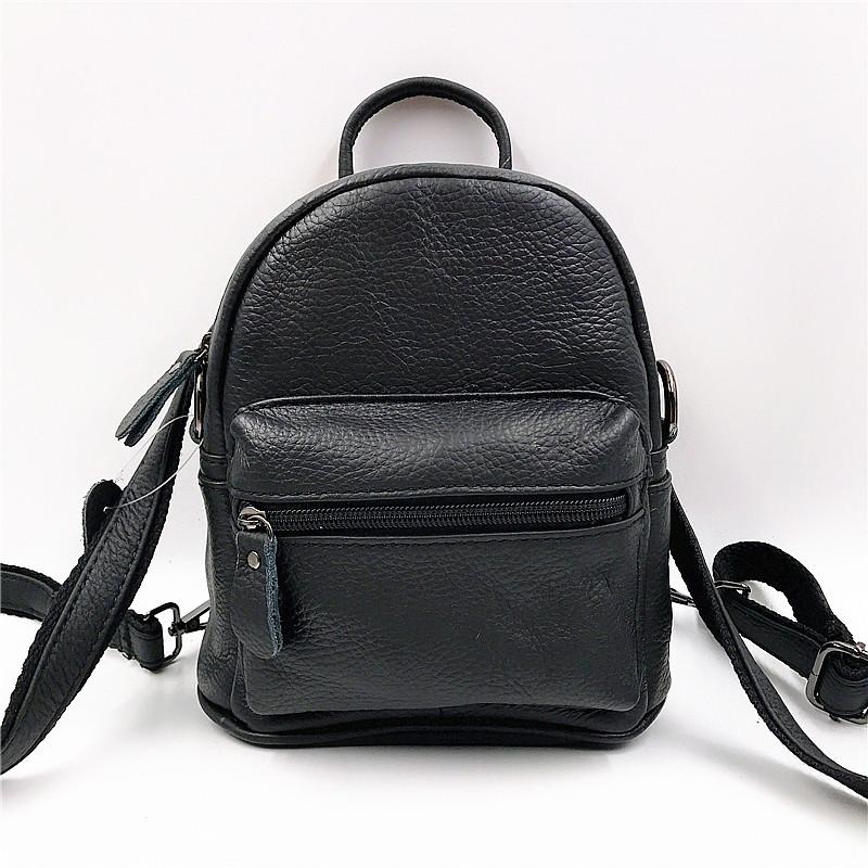 

women's backpacks Genuine Leather students school bags teenagers girls small backpacks women travel bag mochila bolsas femininas, Blue