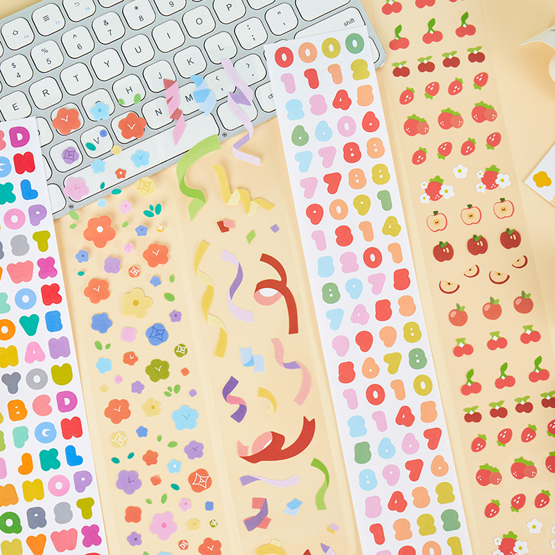 

Stickers bullet journal in notebook Christmas goods Decorative Scrapbooking material Diary planner new years stickers aestheti