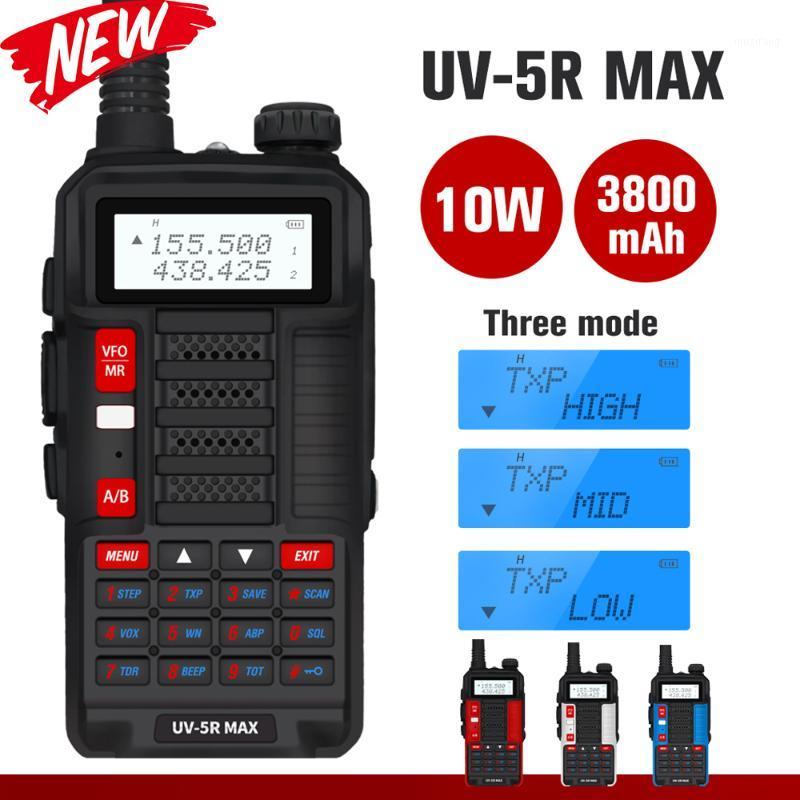 

10W High Power Baofeng UV-5R Max Walkie Talkie UV 5R Max Amateur Ham CB Radio Station UV5R Dual Band Transceiver 10KM Intercom1