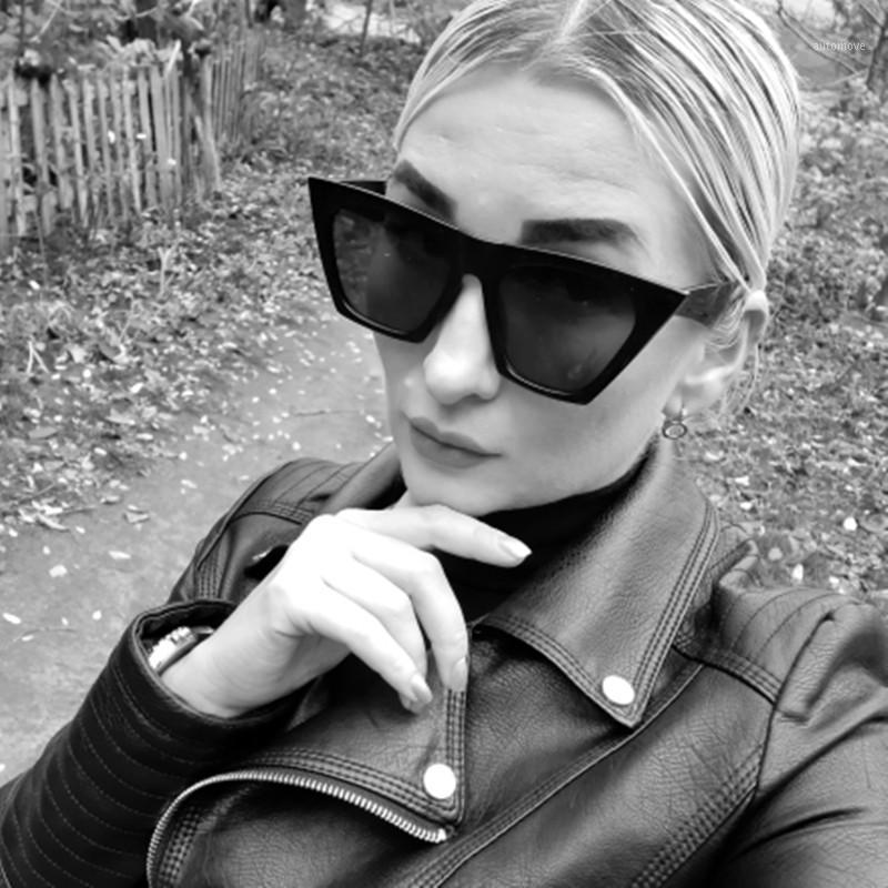 

2020 new fashion retro cat eye sunglasses ladies designer luxury male/female cat eye sun glasses UV400 outdoor sun glasses1