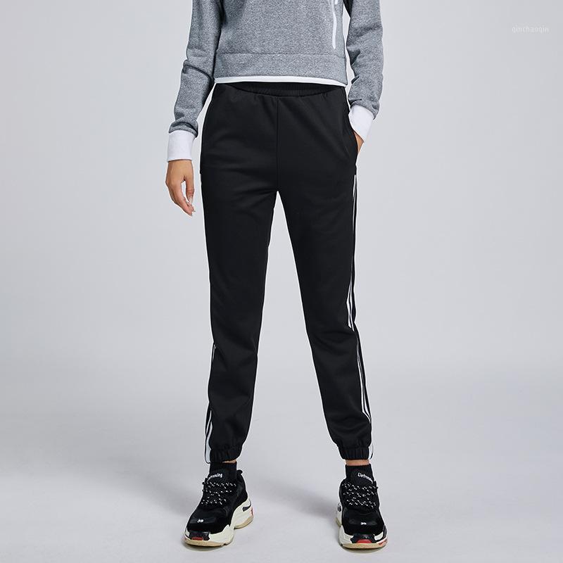 

2020 New Sports Ankle Banded Pants Gym Fitness Yoga Running Trousers Gym Pants Women Long Pant Sport Woman Fitness Jogging1, Black