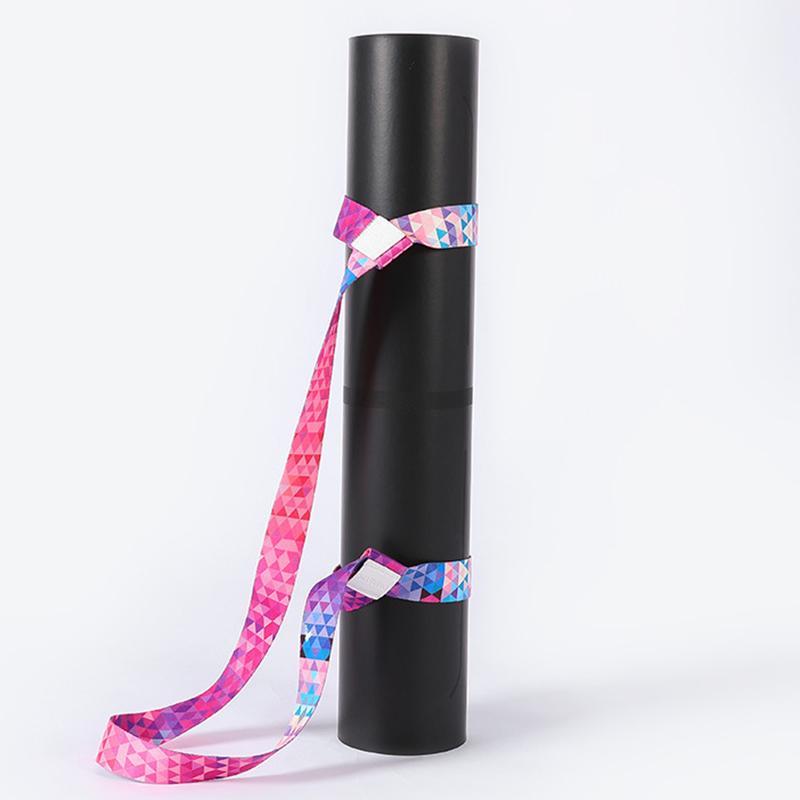 

Newly Yoga Mat Carry Strap Adjustable Shoulder Strap for Yoga Mat Sling Pilates Exercise Fitness FIF661, Red