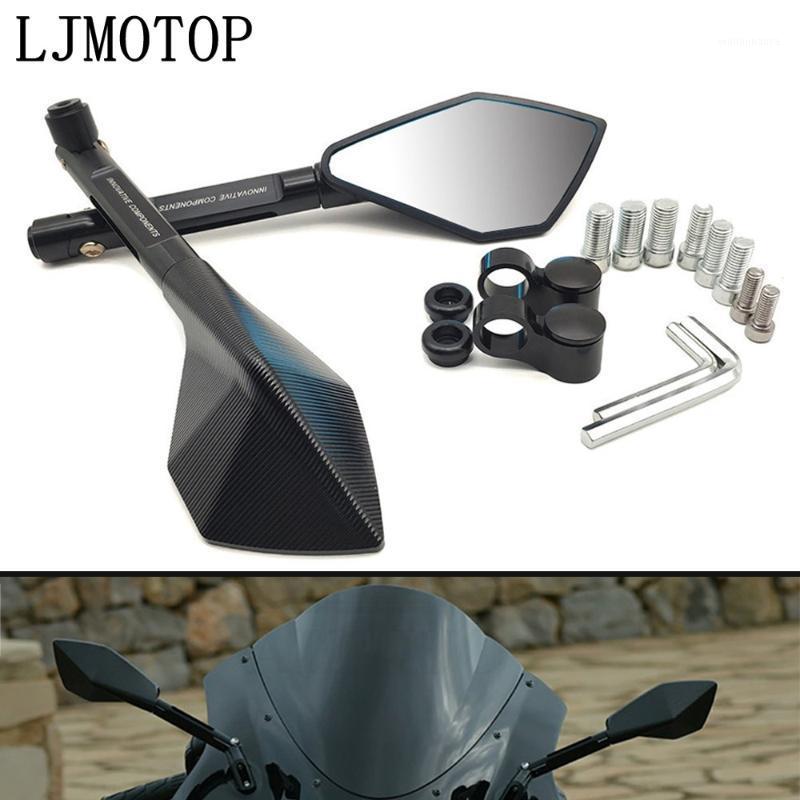 

Motorcycle Mirrors Universal Rearview Mirror Moto Side CNC Black For C600 Sport C650 C650GT C400GT F650GS F700GS