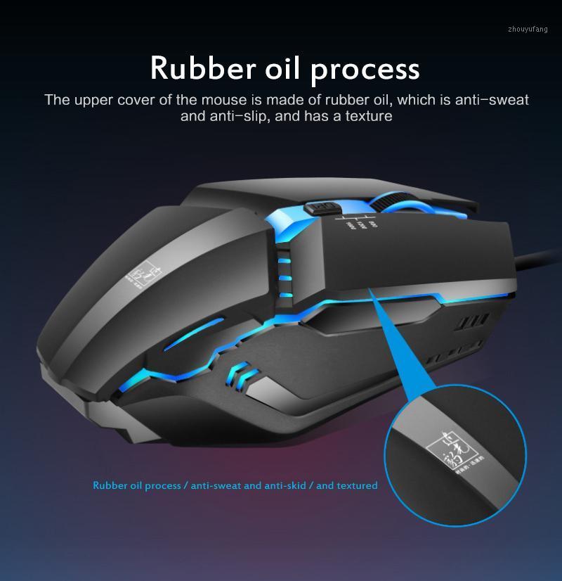 

Universal Optical Wired Gaming Mouse Ergonomical Design High Sensitivity 1600DPI Fashion Colorful Backlight Gamer Mice Wholesale1