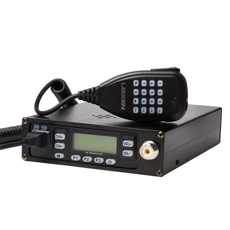 

LEIXEN Good Quality VV-898SP Mobile/Car Radio UV 136-174/400-470Mhz High Power 25W CTCSS/DCS/DTMF 199 Channels Walkie Talkie