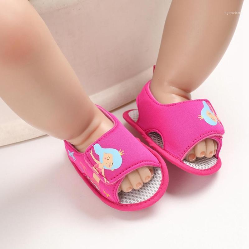

Summer Baby Girls Anti-Slip Breathable Toddler Soft Soled Sandals1