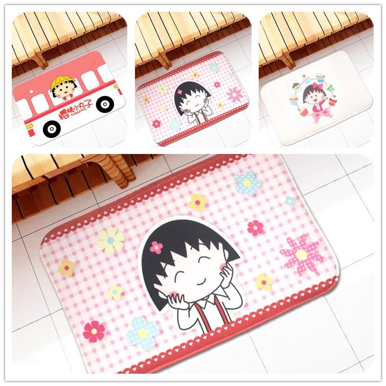 

IVYYE 38x58CM Chi-bi Maruko Anime Rug Decoration Mat Home Carpets Bedroom Floor Mats Bath Plush Rugs Doormat Gifts NEW, See chart