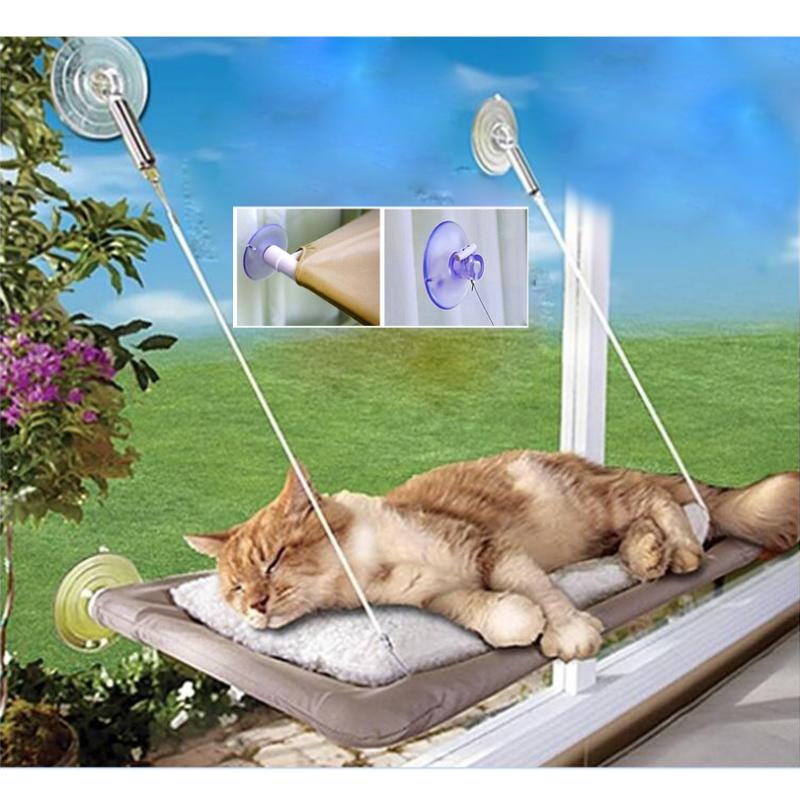 

Original Design The Cat Hammock "World's BEST Cat Perch" Window Mounted Beds & Mats