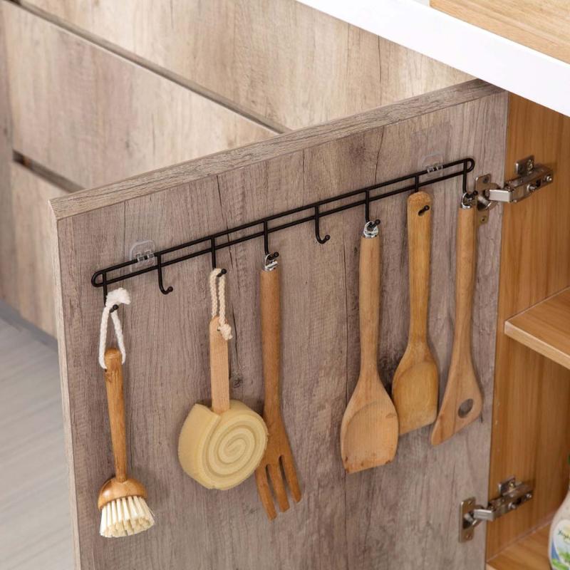 

Wall Hooks for Hanging Bathroom Door Hanging Rack Kitchen Organizer Clothes Hooks Door Hanger Rack Holder