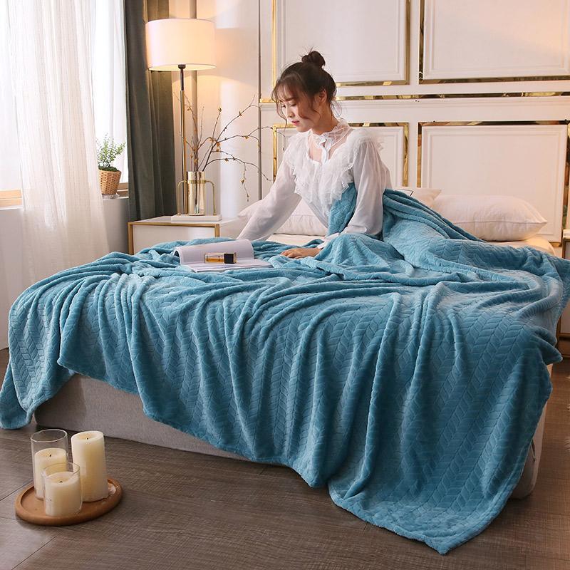 

Peacock blue blankets quilts twin full queen blankets soft Throw Flannel blanket on Bed/car/sofa fashion rugs warm