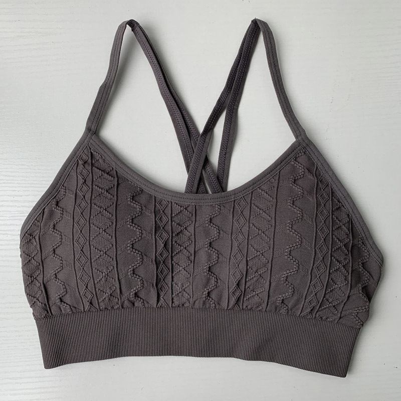 

2021 New Women Flowing Seamless Sport High Impact Sports Bra 7pmf, Blue