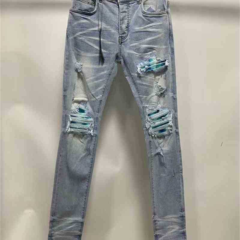 

/ Amri New Slim Fit Jeans Pants fashiondemon, Blue