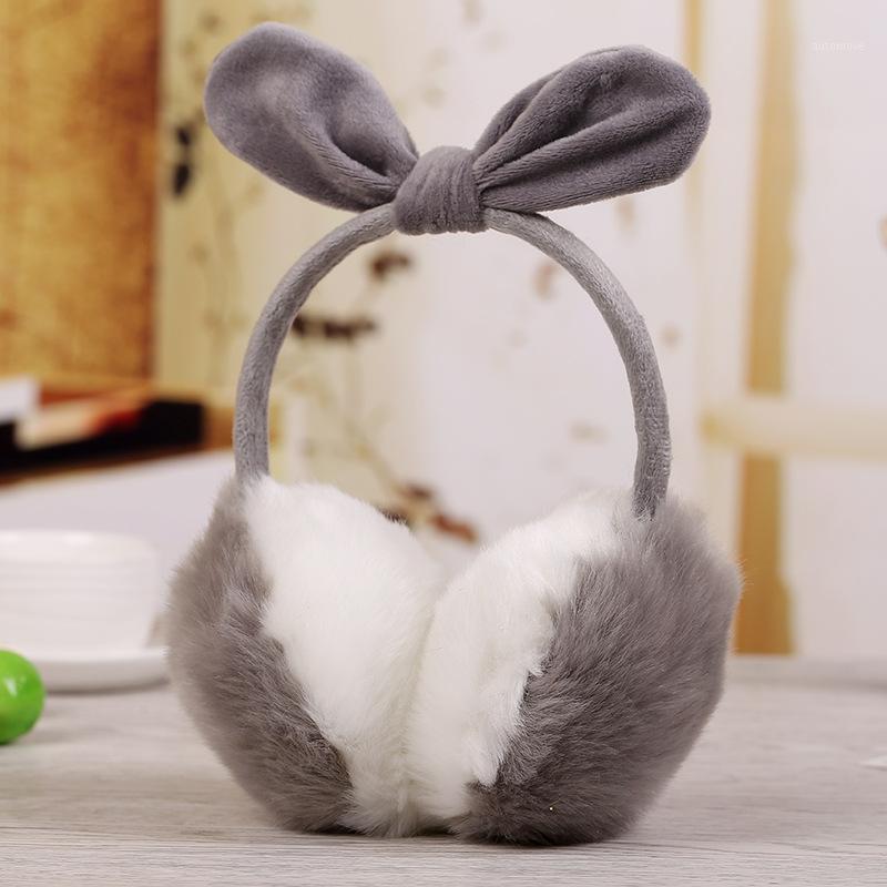 

Cute New Hairy Faux Fur Earmuffs Women Winter Fashion Ears Warm Earmuffs Kawaii Solid Color Clothes Accessories1, 01