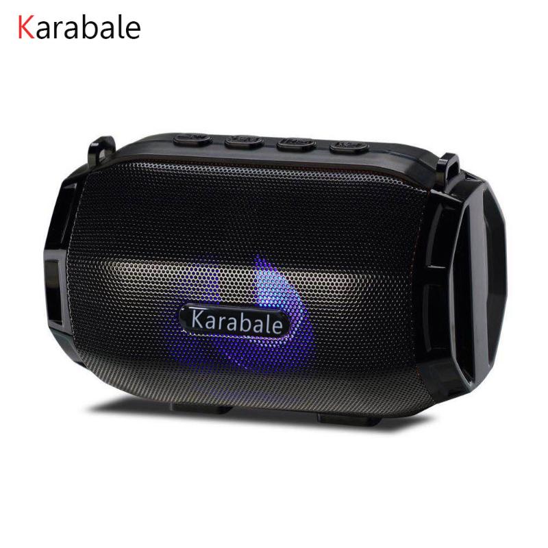 

Newest Portable Bluetooth Speaker Super Bass Wireless Desktop Mini Speaker Loudspeaker Handfree with FM Radio LED Color light