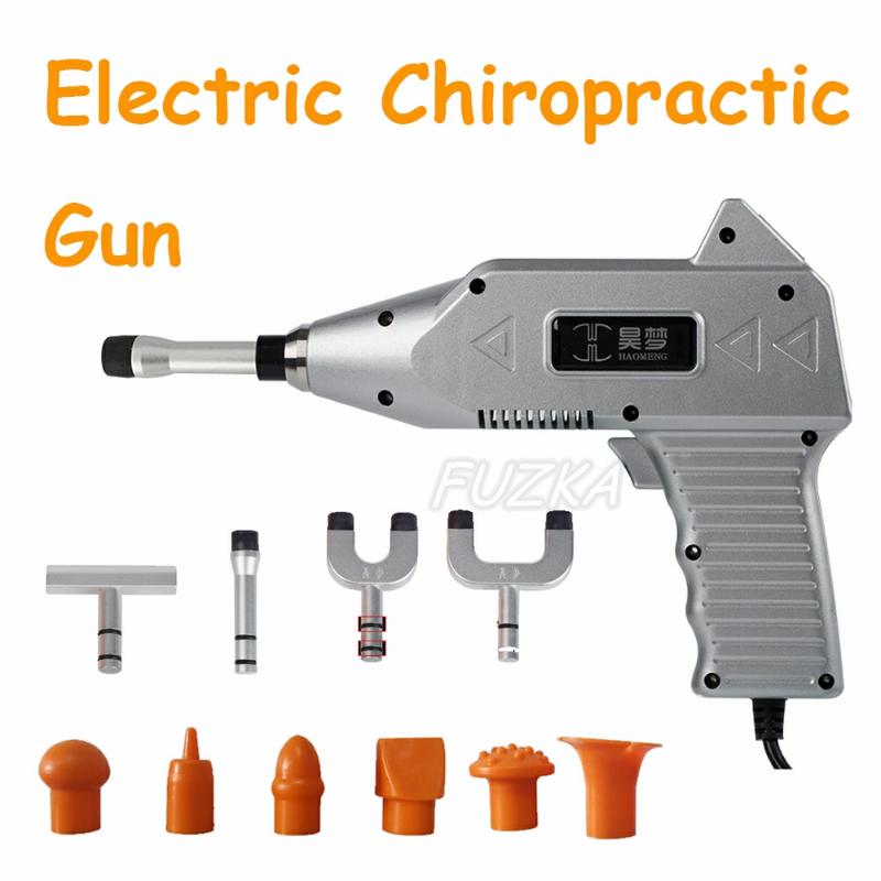 

Electric Chiropractic Activator Gun Adjusting Therapy Top Quality Massage Tool Impulse Adjuster Spine Correction Massager