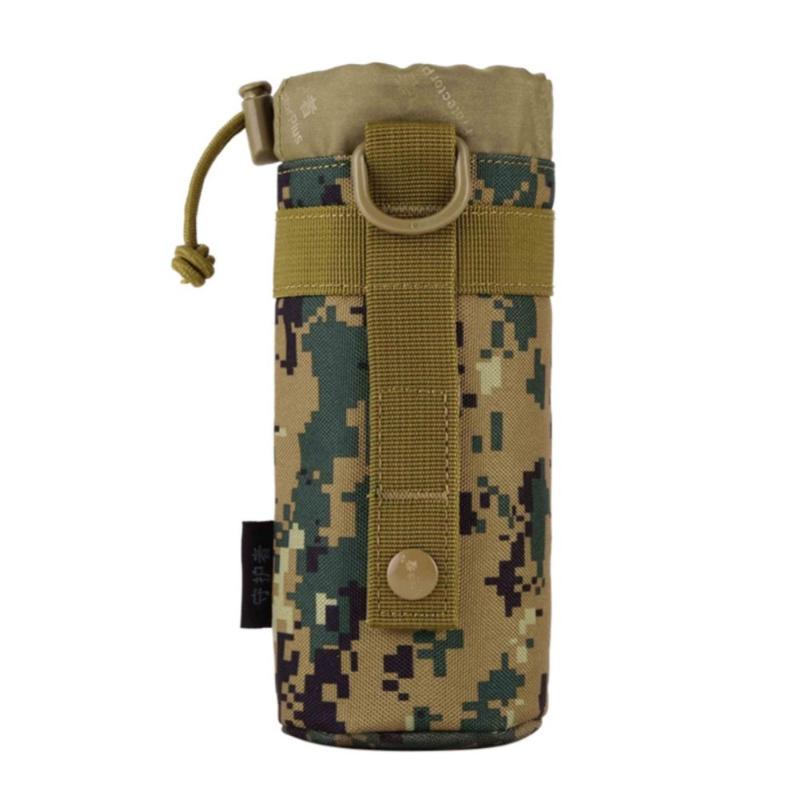 

Molle Outdoor Tactical Bag Gear System Water Bottle Pouch Bag Kettle Pouch Holder, As the picturae show