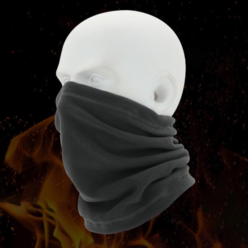

Top Winter Scarves Windproof Fleece Tube Scarf Half Face Mask Cover Dustproof SKi Snowboard Neck Warmer Gaiter Bandana Women Men