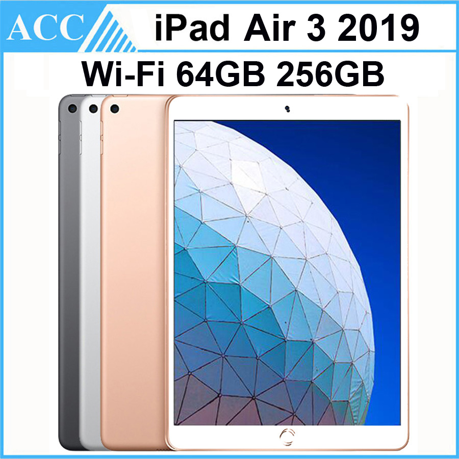

Refurbished Original Apple iPad Air 3 2019 10.5 inch A12 Bionic Hexa Core 3GB RAM 64GB 256GB ROM 8MP 8134mAh Tablet PC Free DHL 1pcs