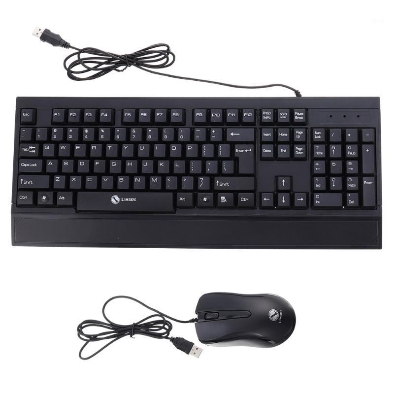 

1 Set Gaming Keyboard Combo USB Wired Keyboard and for Office1