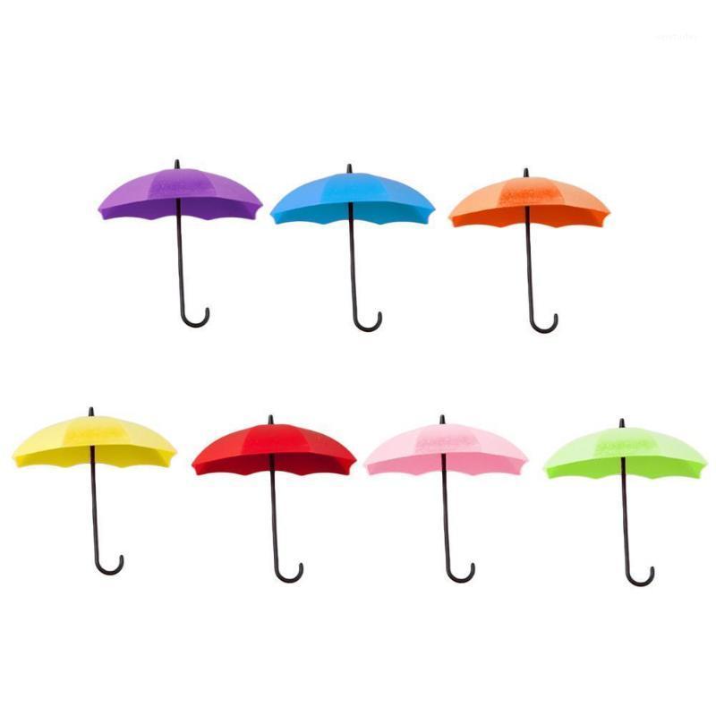 

3pcs/set Umbrella Hook Self Adhesive Hook Wall Door Keys Sundry Clothing Kitchen Hanger Hooks Sticky Hanging Holder Bathroo K2Y11
