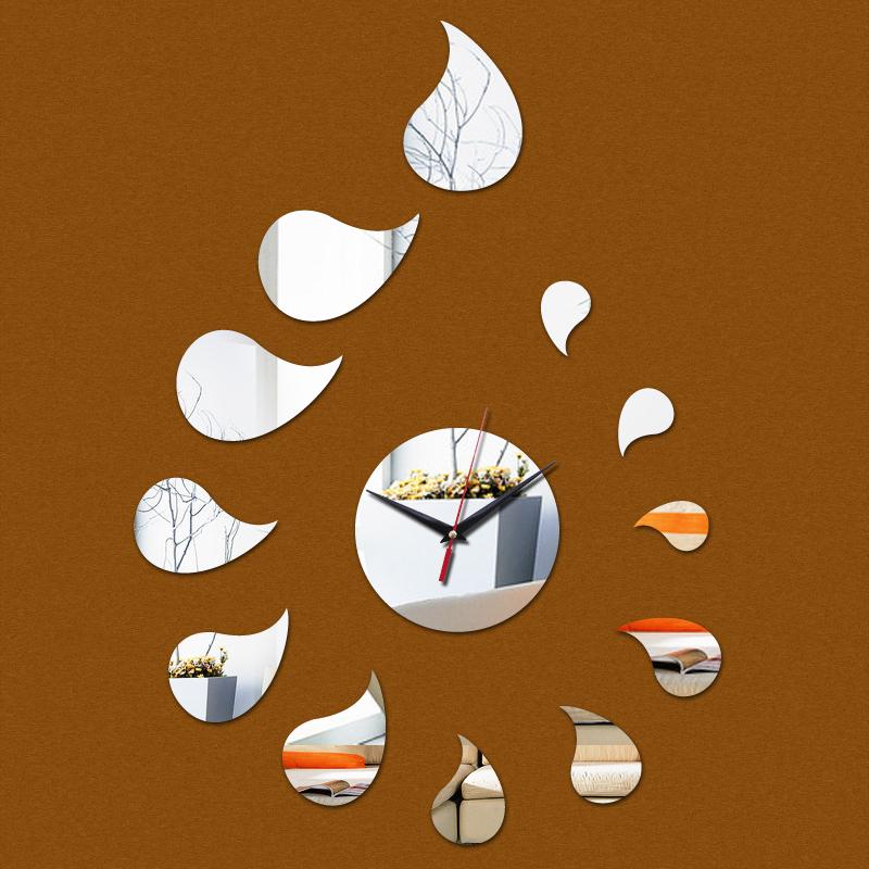 

new special offer rushed 3d living room quartz acrylic wall clock watch clocks mirror stickers diy