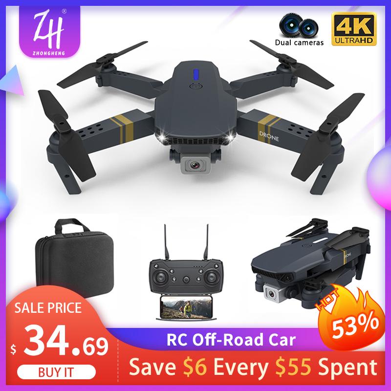 

ZH89 RC Drone 4K HD WiFi FPV Video Mini Drone Wide Angle Dual Camera Professional Foldable Quadcopter Height Hold Mode RC Dron