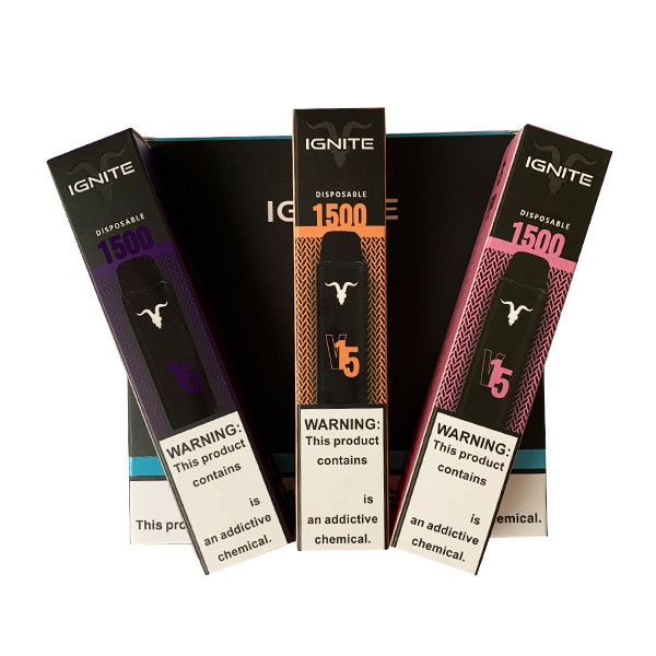

IGNITE 1500 Puffs Disposable Vape Pen 5% New 850mAh Battery 5.1ml Pods Cartridges Pre-Filled e Cigs hot Limited Edition vs xxl bar