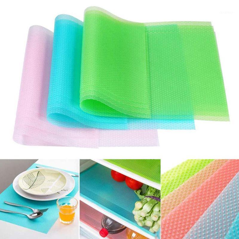 

Newly Cuttable Cabinet Liner Pad Wardrobe Drawer Mat Damp Proof Refrigerator Liner Pad Cuttable Dustproof Mats FIF661, Green
