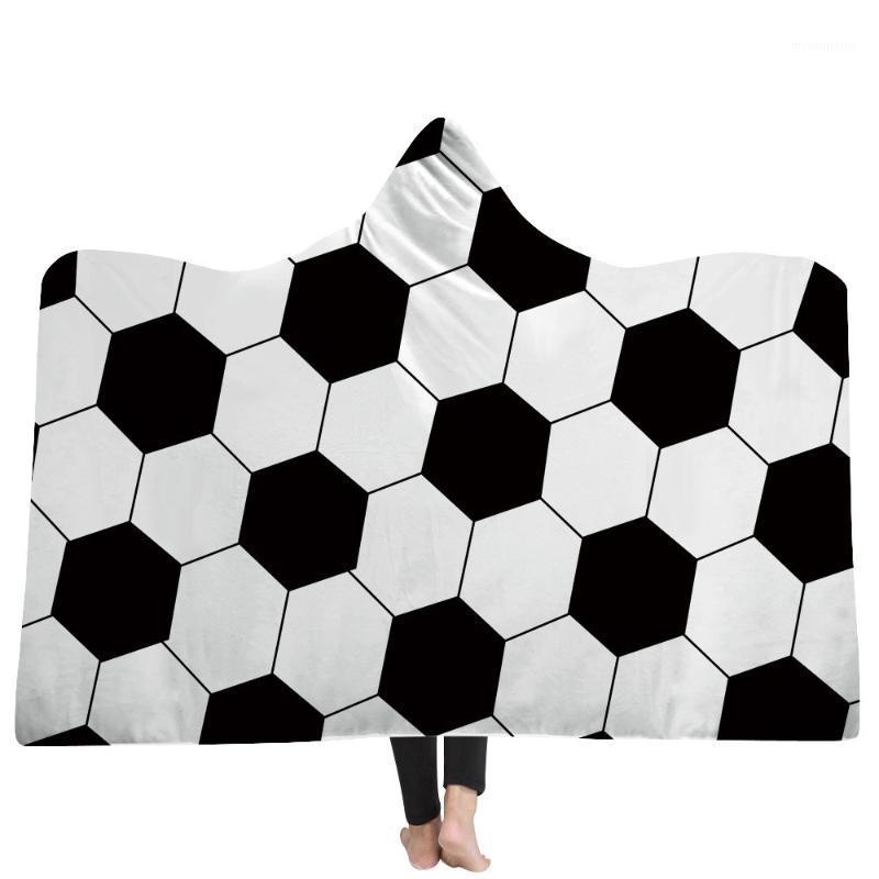 

3D Hooded Blanket CloakS Cap Blanket Air Conditioning1