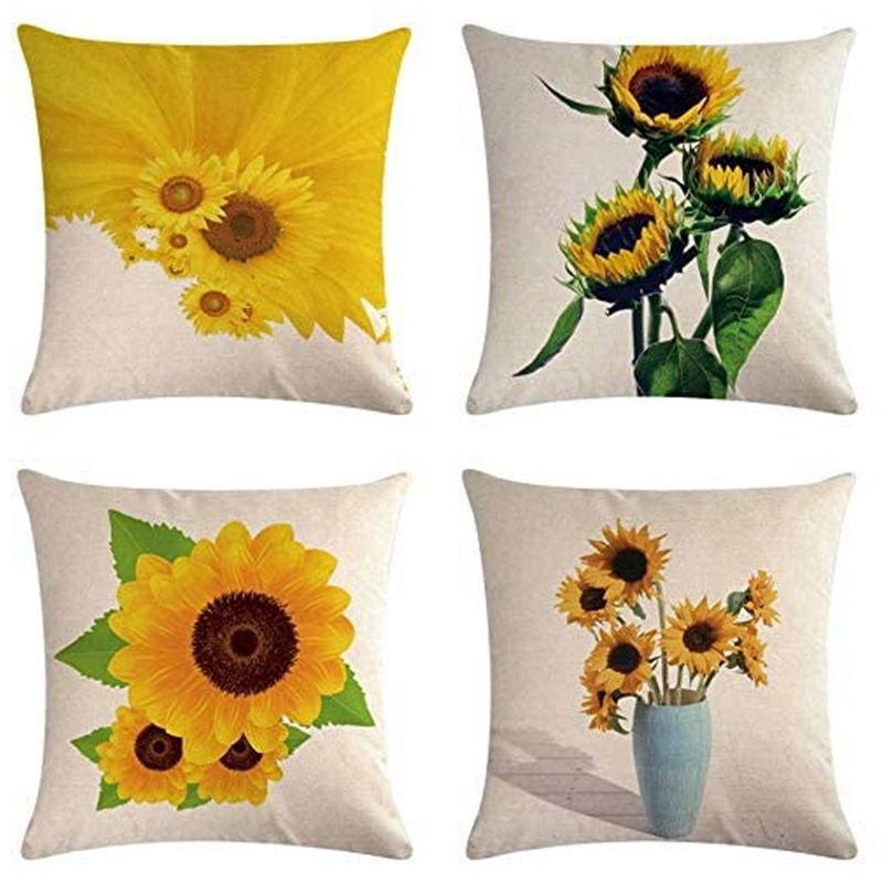 

Cushion Cover Throw Pillow Case Living Room Sofa Couch Bed Pillowcases Office Cushion 45Cm X 45Cm, As shown