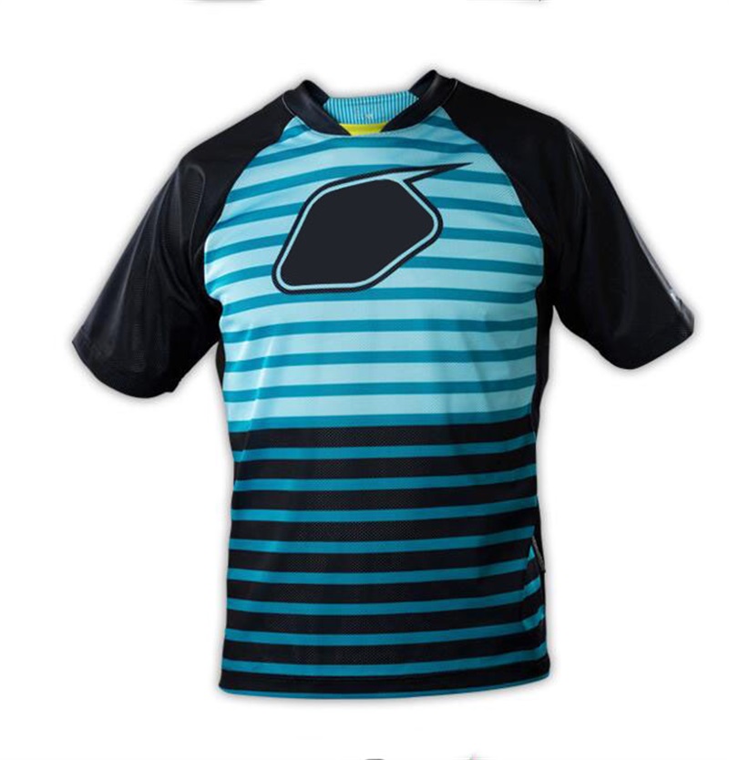 2018 summer short-sleeved Tour de France logo short-sleeved t-shirt men and women cycling clothes tops downhill t-shirt