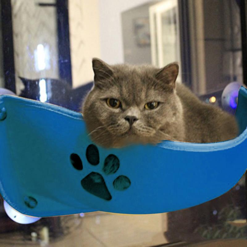 

Cat Window Pod Suction Cup Dogs Pet Deep Sleep Cat Sleeping Bed Window Pod cat's sleeping bed for bird watching#0211g10