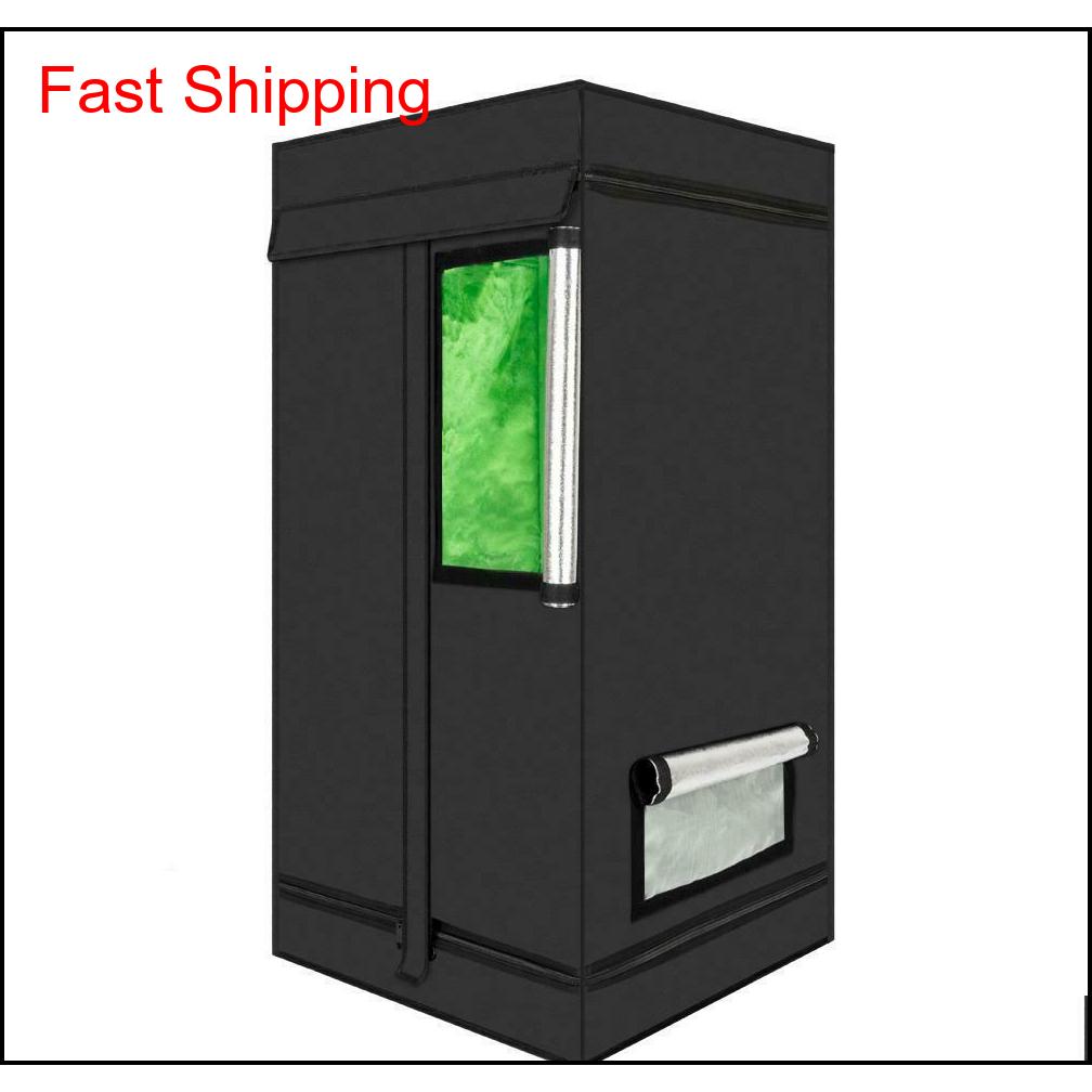 

24"x24"x48" Hydroponics Grow Tent Non Toxic Indoor Room Co qylmGj packing2010