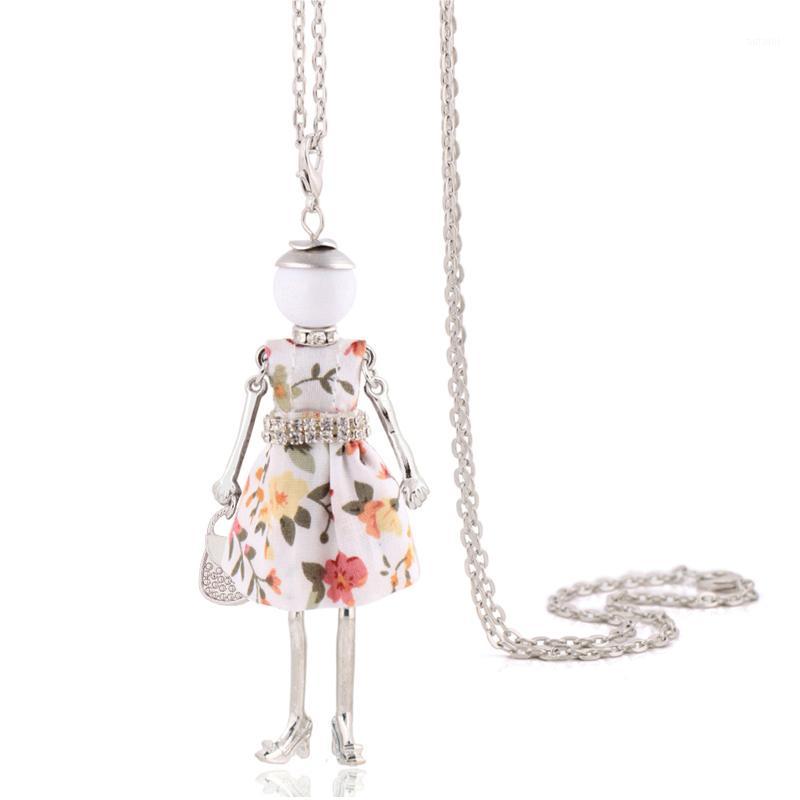 

Statement Long Necklace For Women Cute Female Charm Pendant Girl Fashion Jewelry Party Christmas Gift1