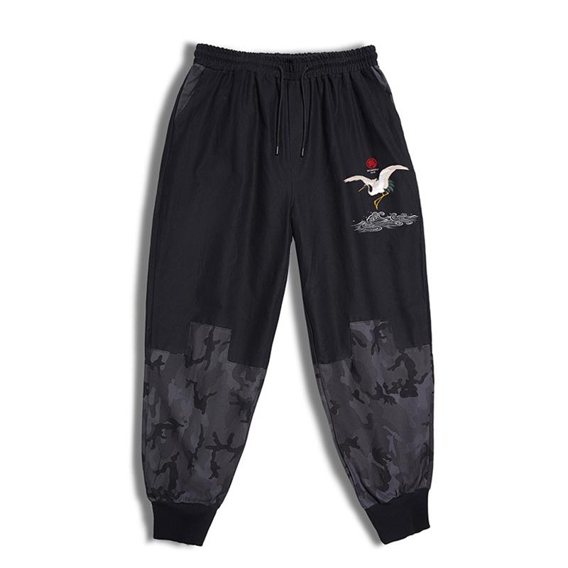 

Men sports trousers gray large size men overalls stretch camouflage black loose daily fashion cover pants, 72341