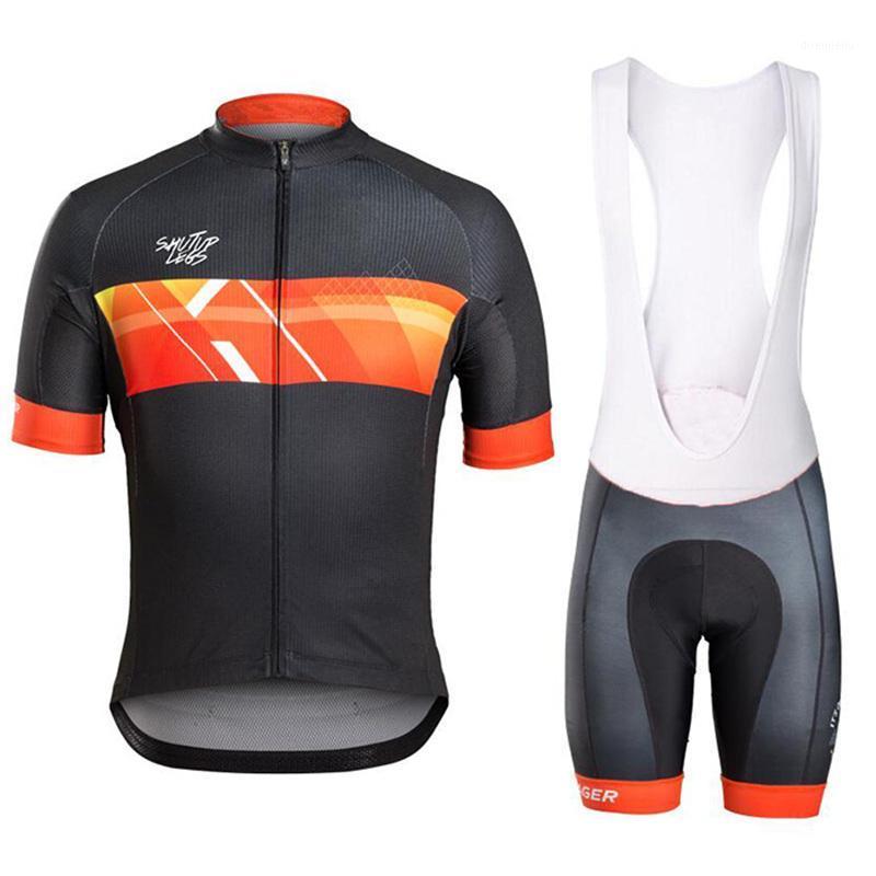

2020Summer Men Short Sleeve Cycling Jersey Set MTB Cycling Clothing Breathable Bicycle Bike Jersey1, Multi