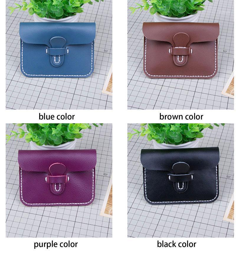 

DIY Cow Leather Material Bag Set for Coin Bag Sewing1