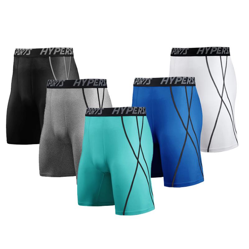 

Men Compression Short Running Tights Men's Quick Dry Gym Fitness Sport Leggings Running Shorts Male Underwear Sport Shorts, Red