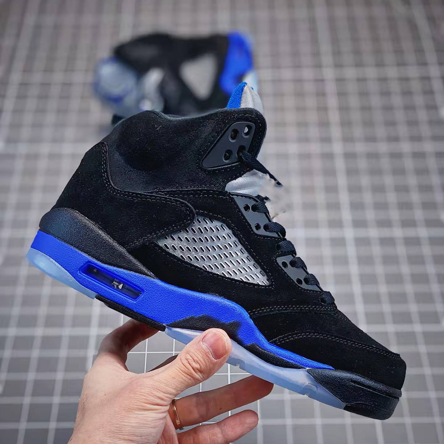 

2022 New Authentic Jumperman 5 Retro Racer Blue Basketball Shoes Men Women Sneakers Casual Outdoor Trainers CT4838-004