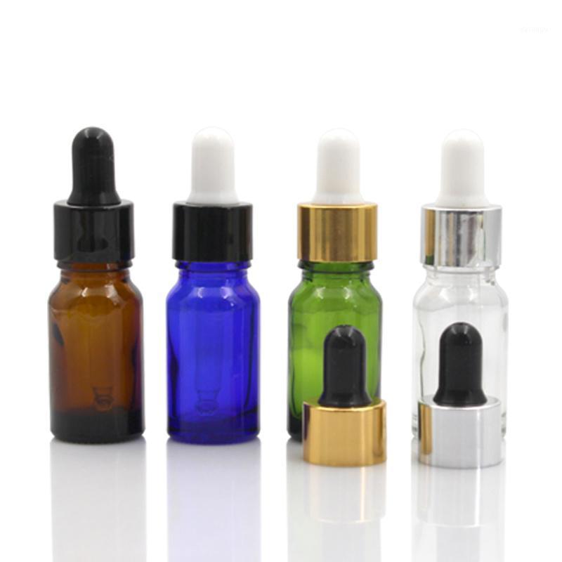 

30/50PCS 10ml Glass essential oil Bottles Mini Refillable Bottles Sample Cosmetic Dropper Makeup Essential Oil Packing1